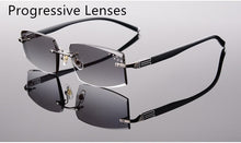 Load image into Gallery viewer, EAGWOO Rimless Sunglasses MR-8 Sun Glasses Lenses Prescription Glasses Color Lenses to Anti Sunlight Glare Anti UV 258038 New