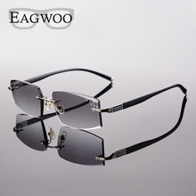 Load image into Gallery viewer, EAGWOO Rimless Sunglasses MR-8 Sun Glasses Lenses Prescription Glasses Color Lenses to Anti Sunlight Glare Anti UV 258038 New