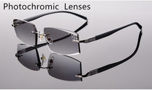 Load image into Gallery viewer, EAGWOO Rimless Sunglasses MR-8 Sun Glasses Lenses Prescription Glasses Color Lenses to Anti Sunlight Glare Anti UV 258038 New