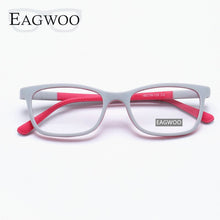 Load image into Gallery viewer, EAGWOO Silicon Soft Eyeglasses Children Optical Frame Plain Spectacle Boy Girl Temple Prescription Glasses Frame 222