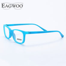 Load image into Gallery viewer, EAGWOO Silicon Soft Eyeglasses Children Optical Frame Plain Spectacle Boy Girl Temple Prescription Glasses Frame 222