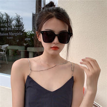 Load image into Gallery viewer, [EAM]  Women Black Green Casual Cool Glasses Accessories Temperament Tide All-match Spring Autumn 2023 1DE0525