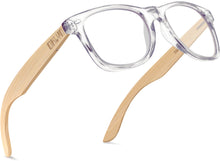 Load image into Gallery viewer, ECO Friendly Bamboo Products  Custom Logo, Unisex Retro Mirror Wooden Bamboo Sunglasses 2023 Bamboo