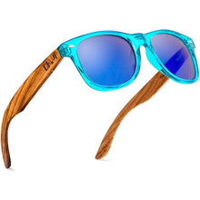 Load image into Gallery viewer, ECO Friendly Bamboo Products  Custom Logo, Unisex Retro Mirror Wooden Bamboo Sunglasses 2023 Bamboo