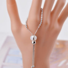 Carica l'immagine nel visualizzatore di Gallery, Nuovo braccialetto regolabile alla moda con nappe a forma di serpente e ossa di serpente, accessori per bracciale in argento 925, tendenza per regali di nascita 