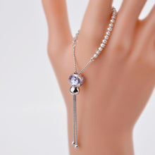 Carica l'immagine nel visualizzatore di Gallery, Nuovo braccialetto regolabile alla moda con nappe a forma di serpente e ossa di serpente, accessori per bracciale in argento 925, tendenza per regali di nascita 