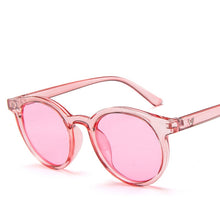 Carica l&#39;immagine nel visualizzatore di Gallery, [EL Malus] Occhiali da sole con montatura rotonda Donna Designer di marca retrò Rosa Verde Giallo Occhiali da sole Donna Guida all&#39;aperto