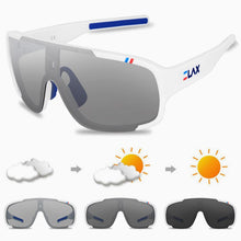 Carica l'immagine nel visualizzatore di Gallery, ELAX Pochromic Occhiali da sole da uomo Occhiali da sole polarizzati Donne Occhiali da guida Maschile UV400 Occhiali oculos de sol masculino Big Size 