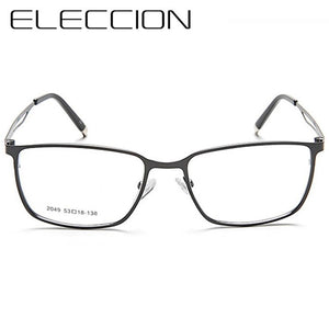 ELECCION   Alloy Optical Eye Glasses Frames for  Men Myopia Optics Prescription Eyeglasses Men  Eyewear
