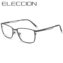 Carica l&#39;immagine nel visualizzatore di Gallery, ELECCION   Alloy Optical Eye Glasses Frames for  Men Myopia Optics Prescription Eyeglasses Men  Eyewear