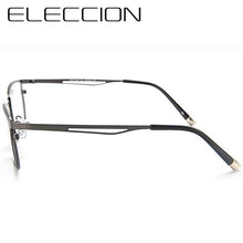 Carica l&#39;immagine nel visualizzatore di Gallery, ELECCION   Alloy Optical Eye Glasses Frames for  Men Myopia Optics Prescription Eyeglasses Men  Eyewear