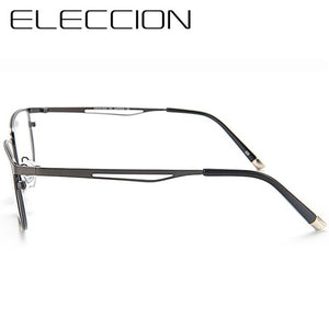 ELECCION   Alloy Optical Eye Glasses Frames for  Men Myopia Optics Prescription Eyeglasses Men  Eyewear