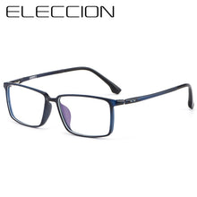 Load image into Gallery viewer, ELECCION  Super Elastic Glasses Frame Man Ultralight ULTEM Square Full Rim Frames Optical Eyeglasses Male