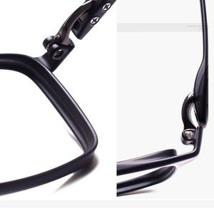 ELECCION  Super Elastic Glasses Frame Man Ultralight ULTEM Square Full Rim Frames Optical Eyeglasses Male