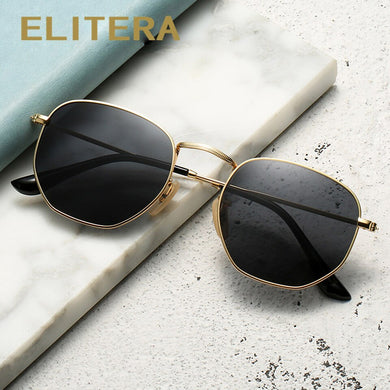 ELITERA Brand Polarized Sunglasses For Men Women Oval Driving Eyewear Travel Sun Glasses Eyewear UV400