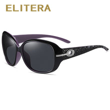 Load image into Gallery viewer, ELITERA Butterfly Polarized Diamond Sunglasses Women&#39;s  Vintage Sun Glasses Women Black Sunglass Anti-glare UV400 2023