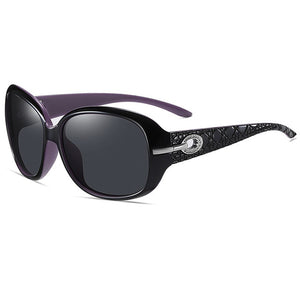 ELITERA Butterfly Polarized Diamond Sunglasses Women's  Vintage Sun Glasses Women Black Sunglass Anti-glare UV400 2023