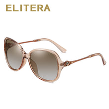 Load image into Gallery viewer, ELITERA Diamond Photochromic Sun Glasses Women&#39;s Polarized Butterfly Sunglasses 2023  Brand Design