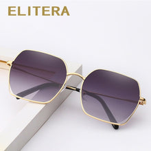 Load image into Gallery viewer, ELITERA Trendy Hollow Sun Glasses Women Retro Personality Metal Sunglasses 2023 Fashion