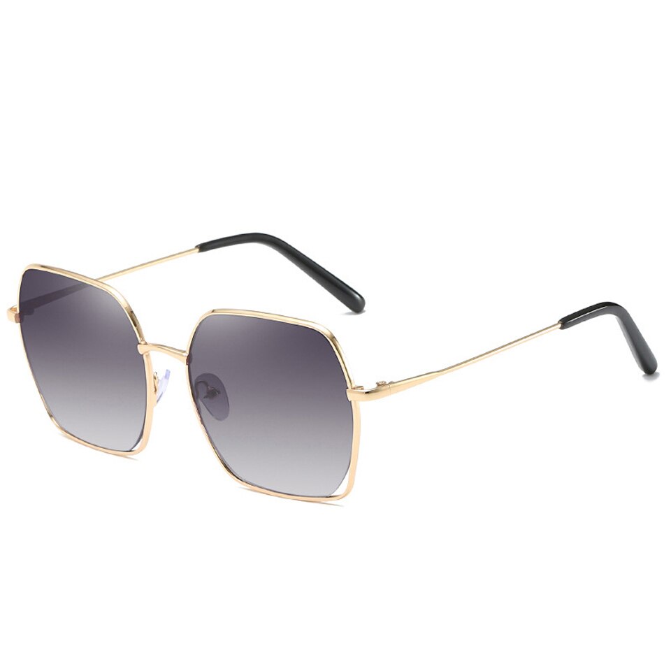 ELITERA Trendy Hollow Sun Glasses Women Retro Personality Metal Sunglasses 2023 Fashion