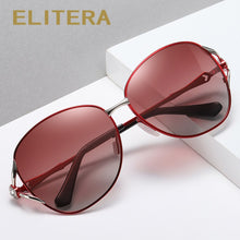 Load image into Gallery viewer, ELITERA Oversized Polarized Sunglasses Women Sun Glasses Female Gradien Shades Eyewear
