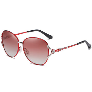 ELITERA Oversized Polarized Sunglasses Women Sun Glasses Female Gradien Shades Eyewear