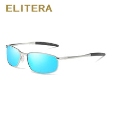 Carica l&#39;immagine nel visualizzatore di Gallery, ELITERA Occhiali da sole polarizzati da uomo Designer di marca Occhiali da sole con lenti piccole Occhiali da sole da guida da uomo 
