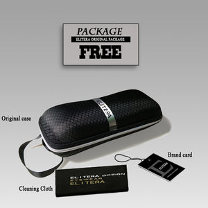 ELITERA Occhiali da sole polarizzati da uomo Designer di marca Occhiali da sole con lenti piccole Occhiali da sole da guida da uomo 