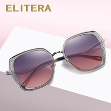 Load image into Gallery viewer, ELITERA Women Oversized Sunglasses  Polarized Design Female Ladies Polygon Sun Glasses Diamond Sunglass 2023