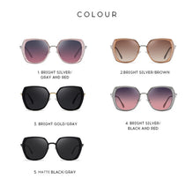 Load image into Gallery viewer, ELITERA Women Oversized Sunglasses  Polarized Design Female Ladies Polygon Sun Glasses Diamond Sunglass 2023