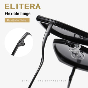 ELITERA Women Oversized Sunglasses  Polarized Design Female Ladies Polygon Sun Glasses Diamond Sunglass 2023