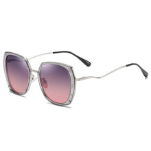 Load image into Gallery viewer, ELITERA Women Oversized Sunglasses  Polarized Design Female Ladies Polygon Sun Glasses Diamond Sunglass 2023