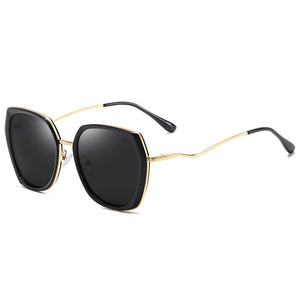 ELITERA Women Oversized Sunglasses  Polarized Design Female Ladies Polygon Sun Glasses Diamond Sunglass 2023