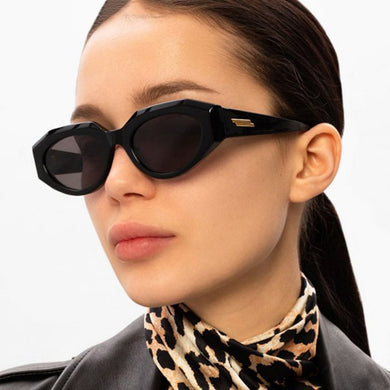 ERILLES Ladies Cat Eye Sunglasses Women Brand Designer  Vintage Retro Small Frame Sun Glasses Female UV400 Protection