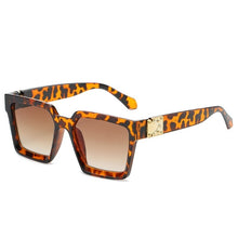 Load image into Gallery viewer, ERILLES Square Sun Glasses  Brand Designer Rectangle Sunglasses Men Women Vintage Retro Oculos Lunette De Soleil Femme