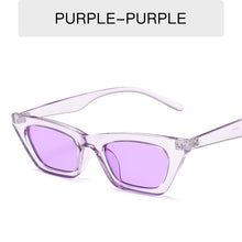 Load image into Gallery viewer, ERILLES Small Rectangle Sunglasses Women 2023  Brand Classic Cat Eye Lady Sexy Sun Glasses Shades For Women UV400