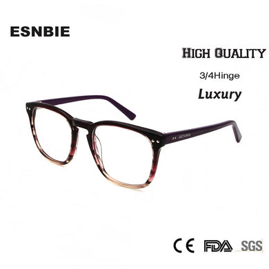 ESNBIE Designer Eye Glasses Women lentes opticos mujer in Clear Lens Womens Spectacle Frame Rx Eyewear
