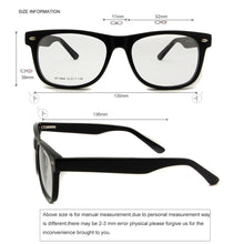 Load image into Gallery viewer, ESNBIE Eyeglasses Woman Frame Handmade Acetate Myopia Glasses Men Prescription Vintage Rivet Eyeglasses Male Nerd Vision Glasses