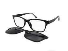 Carica l&#39;immagine nel visualizzatore di Gallery, ESNBIE Memory Ultem Montatura per occhiali Nerd con clip magnetica su occhiali da sole polarizzati Lenti Donna Uomo Occhiali miopia