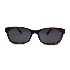 ESNBIE Nerd Glasses Frame Women Men with Clip On Sunglasses Polarized Sun Glasses Lens Driving Glass Ultem Spectacle Frame