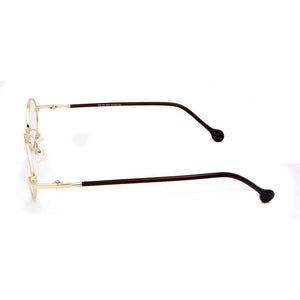 ESNBIE Small Black Circle Glasses Men Metal Round Optical Frame Women Prescription Glasses Oval Shape Spectacle Clear Lens