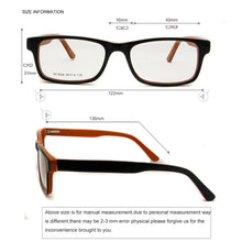Load image into Gallery viewer, ESNBIE Square Spectacle Frame For Children  Acetate Eye Glasses Frame For Students Boys Girls Optical Eyeglasses Clear Lens