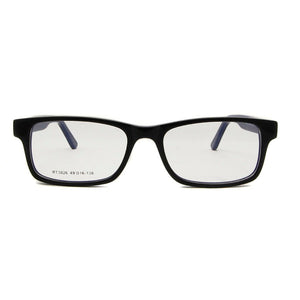 ESNBIE Square Spectacle Frame For Children  Acetate Eye Glasses Frame For Students Boys Girls Optical Eyeglasses Clear Lens