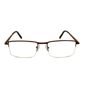 ESNBIE Ultra Light Titan Myopia Glasses Men Titanium Semi Rimless Eyeglass Frames For Women  Prescription Glasses For Sight