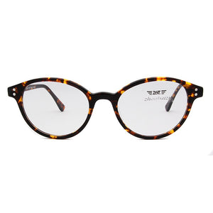 ESNBIE Vintage Round Eyeglasses Frames Women Eyes Frame Transparent Glasses Frame Plain Glasses Men Clear Myopia Eyeglasses