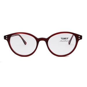 ESNBIE Vintage Round Eyeglasses Frames Women Eyes Frame Transparent Glasses Frame Plain Glasses Men Clear Myopia Eyeglasses