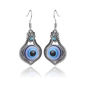 Brand Trendy Alloy Drop Earrings for Women Trendy Blue Color Earrings Birthd Gift