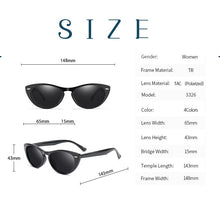 Load image into Gallery viewer, EYECRAFTERS 2023 Men Women Brand Polarized TR Cateye Sunglasses Classic Male Eyewear Sun Glasses Retro Drive Oculos Gafas