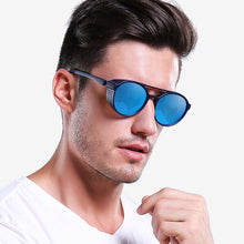 Load image into Gallery viewer, EYECRATFERS Retro Polarized Sunglasses Gothic Steampunk Sunglasses Mens Womens Retro Vintage Shield Eyewear Shades 1