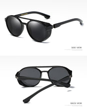 Load image into Gallery viewer, EYECRATFERS Retro Polarized Sunglasses Gothic Steampunk Sunglasses Mens Womens Retro Vintage Shield Eyewear Shades 1
